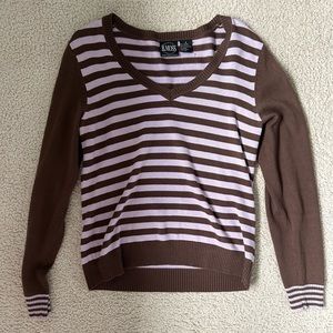 Striped long sleeve shirt